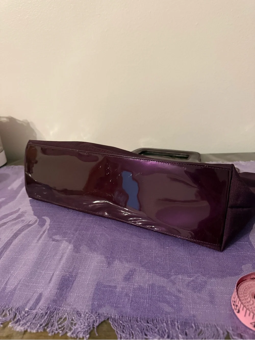 Estee Lauder Deep Purple Large Tote Weekender Overnight Travel Bag